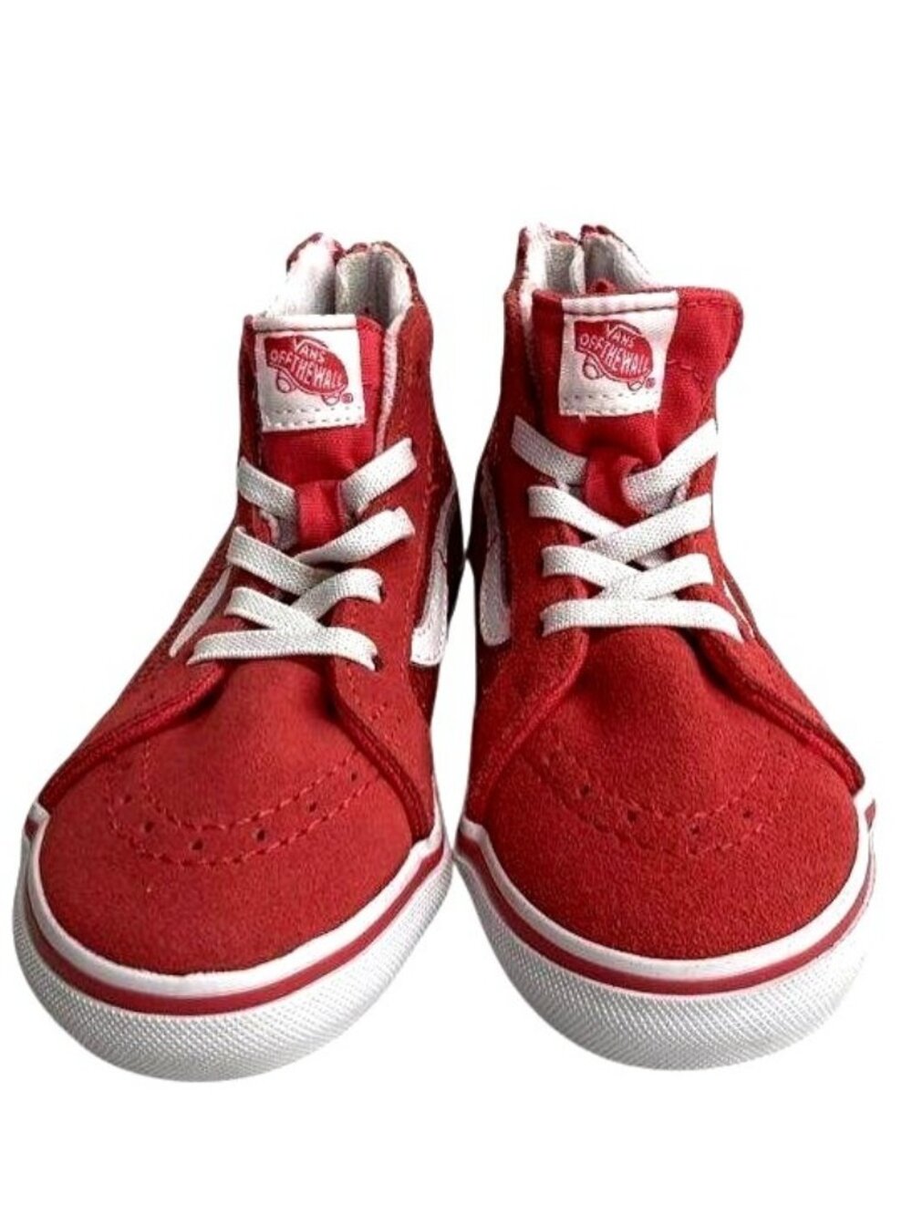 Van's Toddler Girl Size 10 Red Sneakers Casual Shoe